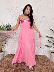 Inaayat- Blush Pink Designer Anarkali