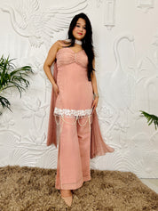 MAHIRA - Peach Indo-Western