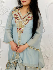 Nazia  - Grey Indo-Western