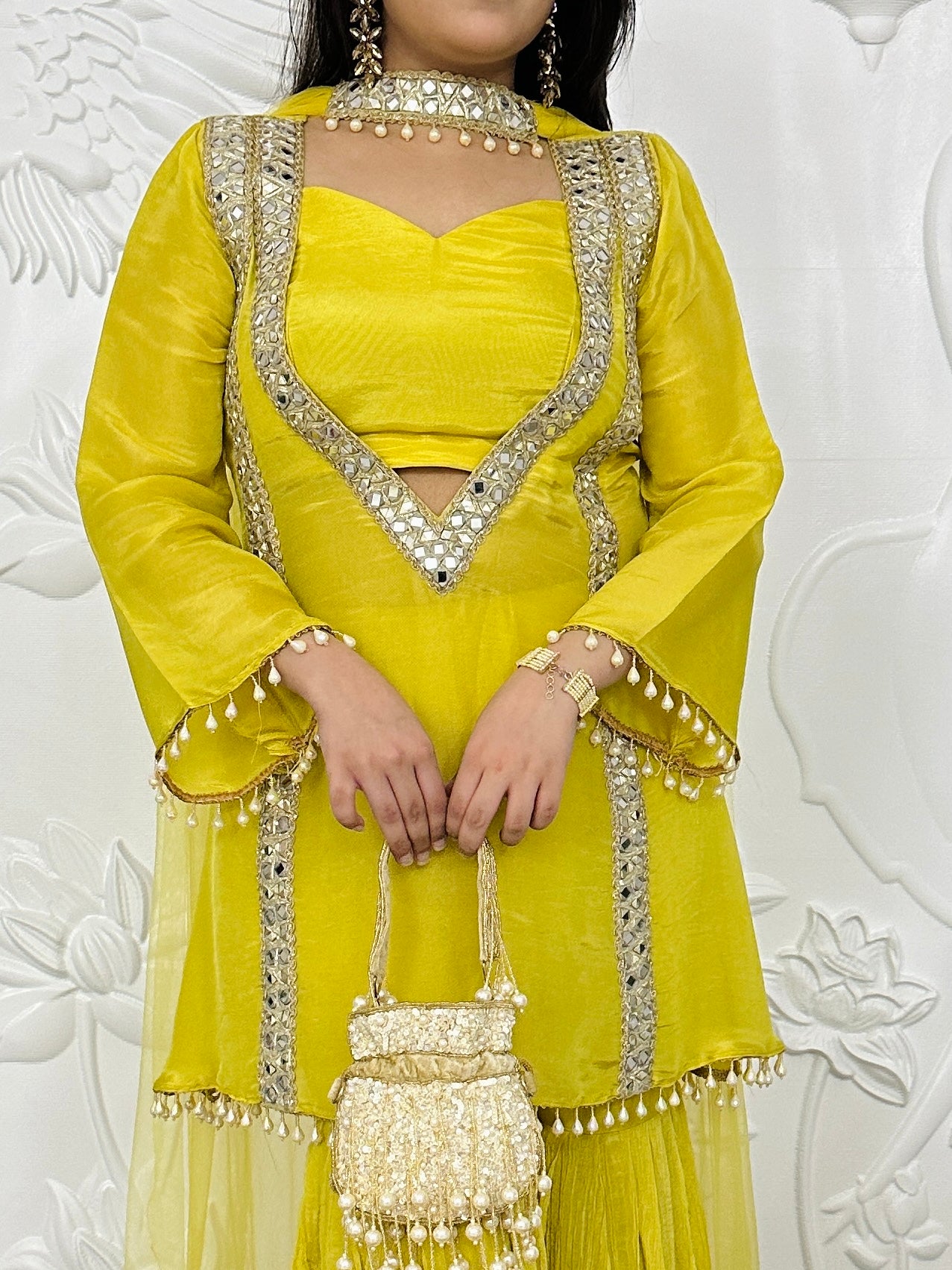 Zoya - Lime Modern Sharara