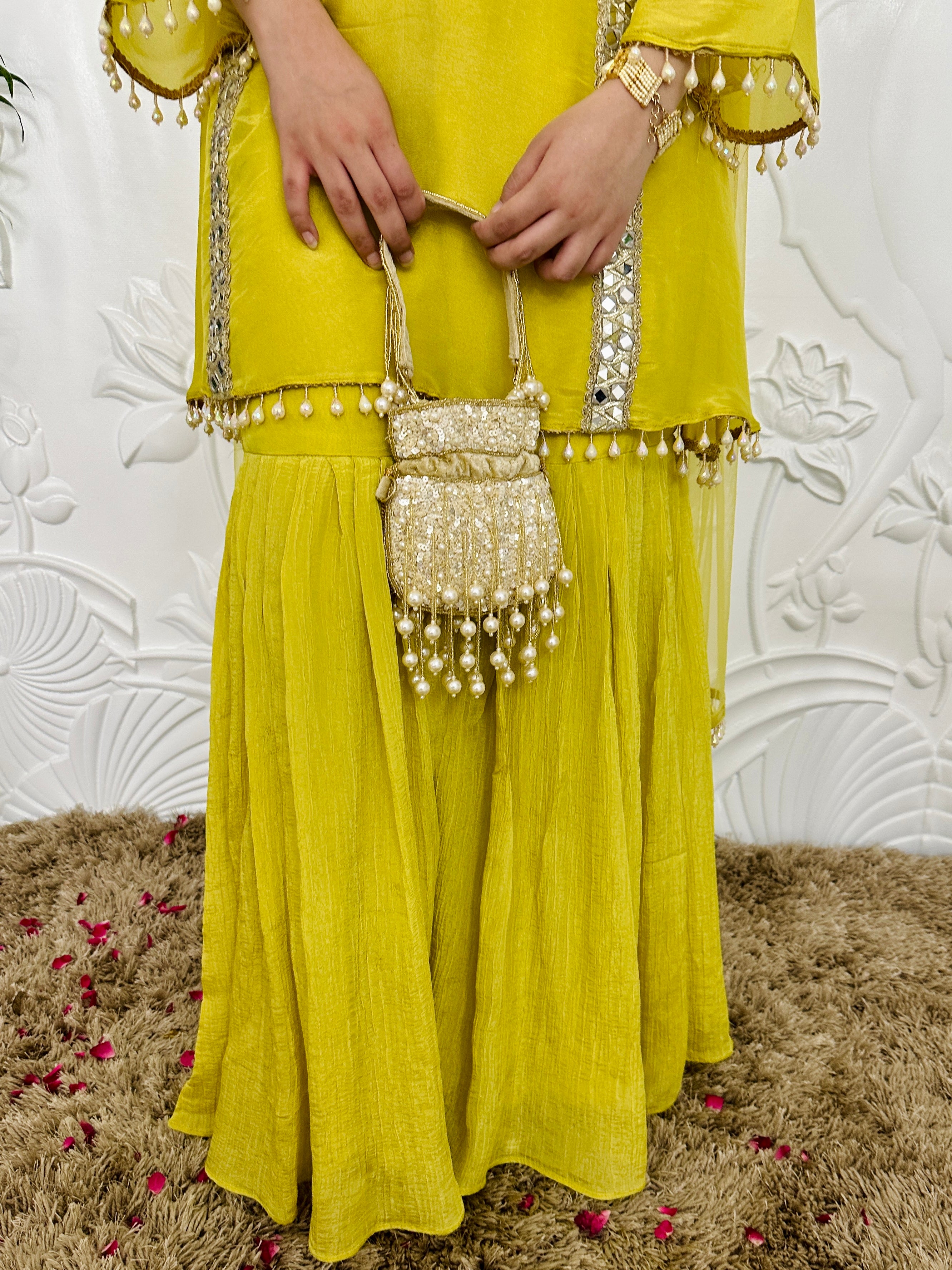 Zoya - Lime Modern Sharara