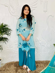 Mishba - Blue 3D Designer Suit