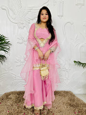 Ayesha - Blush Pink Sharara