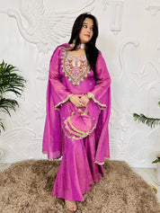 Raha - Purple  Sharara Suit